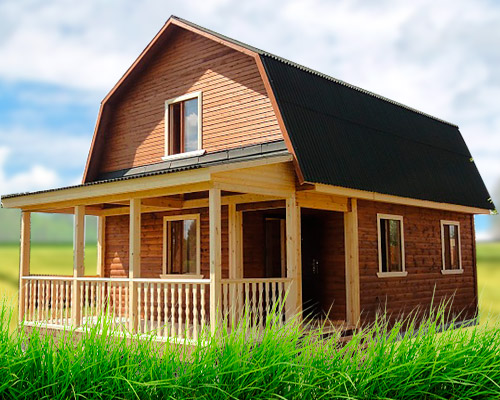 Пристройка из бруса